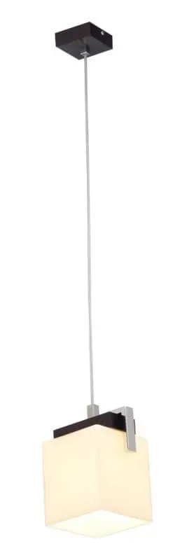 Lampa wisząca nowoczesna TROS 254 pojedyncza wenge - Argon Taniej