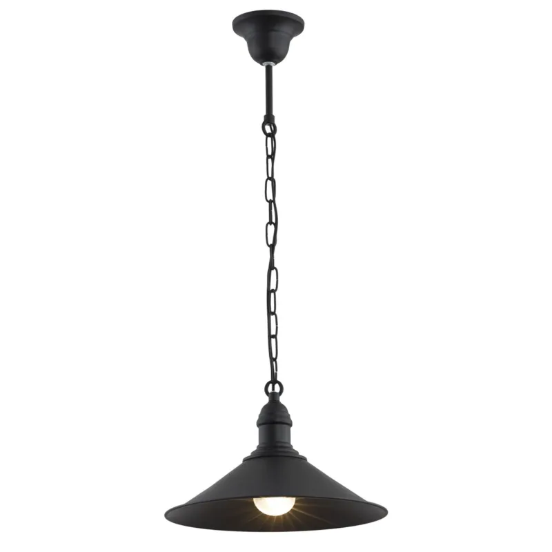 Lampa loft wisząca ERBA 631 czarna fabryczna - Argon Oferta czasowa