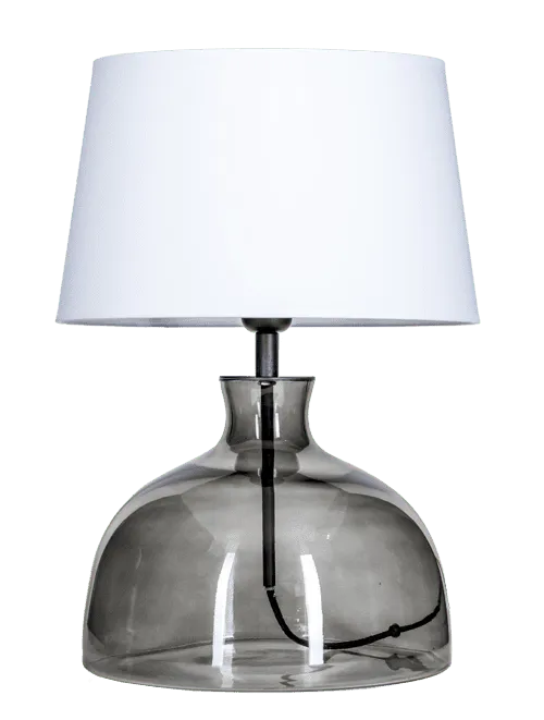 Wysoka jakość Lampa stołowa idealna na komodę HAGA ANTHRACITE L212171217 - 4Concepts