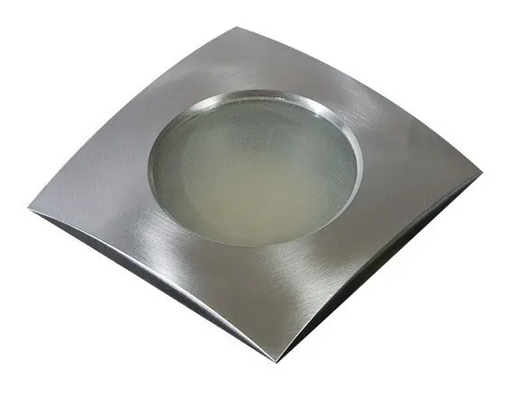 Wysoka jakość Azzardo Oprawa do wbudowania metalowa srebrna 9cm AZ0811 z serii EZIO