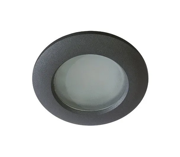 Azzardo Oprawa do wbudowania czarna metalowa IP54 AZ0809 z serii EMILIO Premium