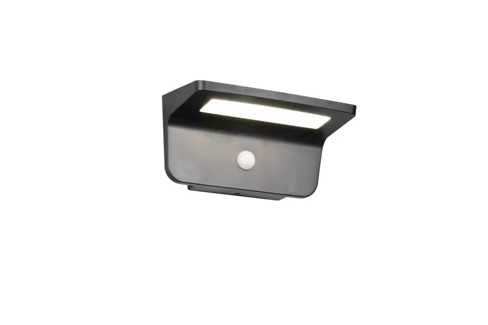 Kinkiet solarny+USB hybryda 4000K 8W z czujnikiem ruchu ATICO R24696132 - RL Hit cenowy