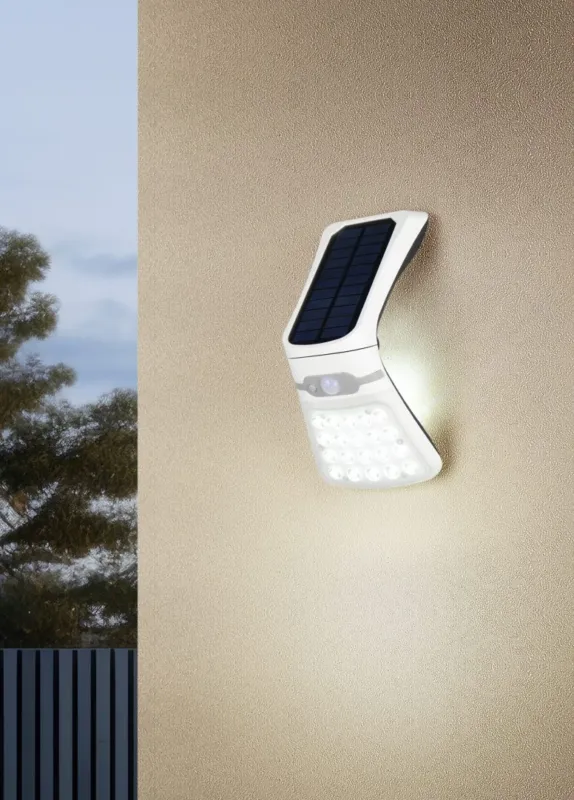 Sprawdź teraz Kinkiet solarny LED 4000K 3,5W IP44 z czujnikiem DIADEMA SOLAR R23146101 - RL