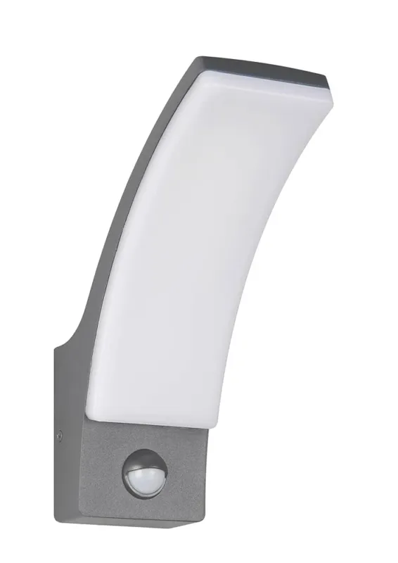 Szybka dostawa Kinkiet zewnętrzny z czujnikiem ruchu BEJA 12,5W LED IP44 4000K antracyt R23359142 - RL