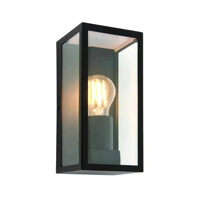 Rabat Kinkiet zewnętrzny czarny metalowy 23cm 80600 z serii Oxford - Endon Lighting