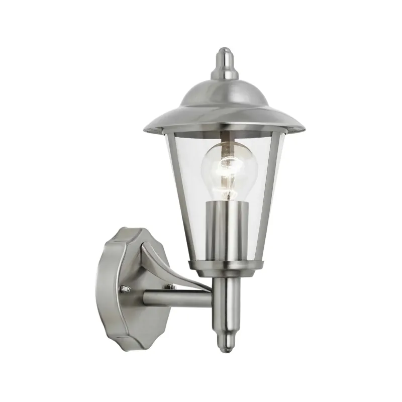 Wyjątkowa oferta Kinkiet zewnętrzny srebrny metalowy 31cm YG-862-SS z serii Klien - Endon Lighting