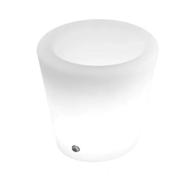 Hit cenowy Lampa ogrodowa donica FLOWER POT S LED RGBW 16 kolorów 29 cm ES-FL021 - Step Into Design