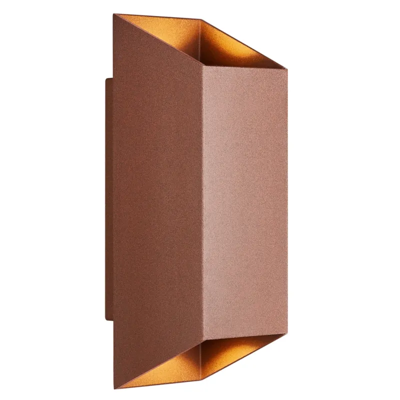 Lampa ścienna NICO Nordlux 2xGU10 35W Aluminium Zardzewiały NO2218221009 - Nordlux Nowość