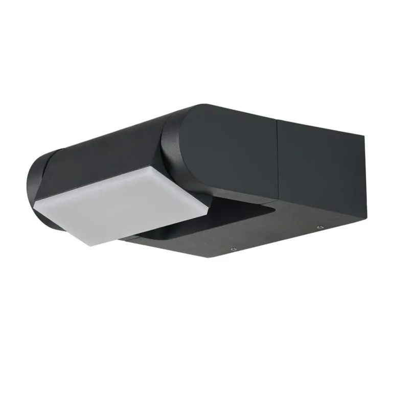 Oferta czasowa Azzardo Kinkiet zewnętrzny metalowy szary regulowany AZ6322 z serii FRAME WALL