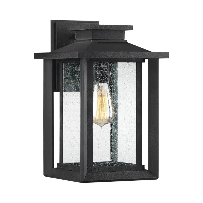 Kinkiet zewnętrzny czarny z tworzywa QZ-WAKEFIELD-M-TBK z serii WAKEFIELD - Elstead Lighting Bestseller