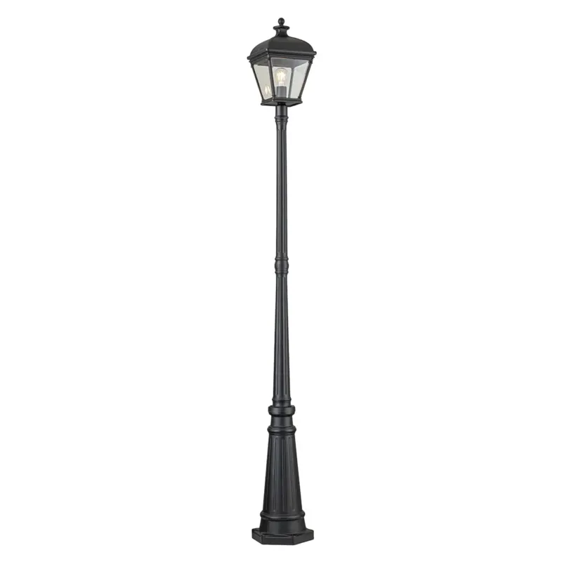 Latarnia ogrodowa stojąca czarna metalowa 216cm BAYVIEW-5L-BK z serii BAYVIEW - Elstead Lighting Bezpieczna płatność