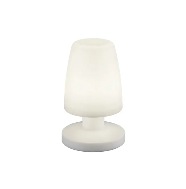 Lampa zewnętrzna z tworzywa akumulatorowa biała IP44 LED DORA R57051101 - RL Super okazja