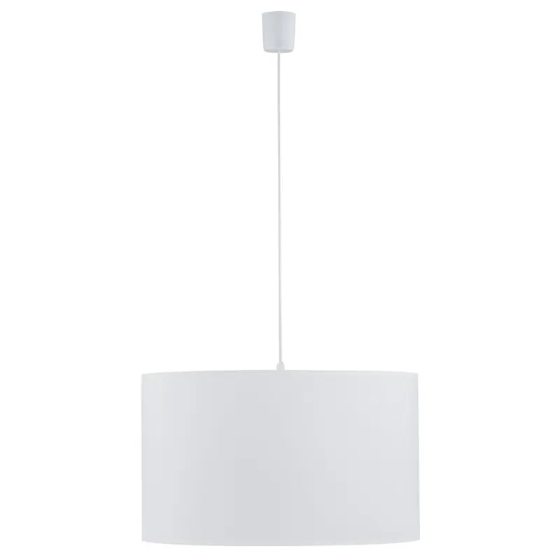 Wyprzedaż Lampa wisząca z abażurem Rondo 30cm biała TK Lighting