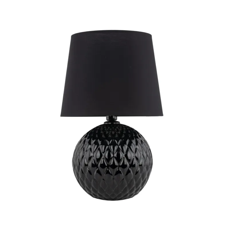 Do wyczerpania zapasów Lampa stołowa szklana dekoracyjna Santana czarna TK Lighting