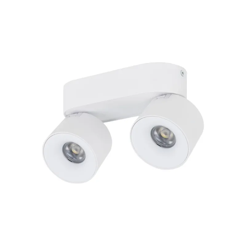 Reflektor podwójny regulowany Spark LED 3000/4000/6000K CCT biały TK Lighting Premium