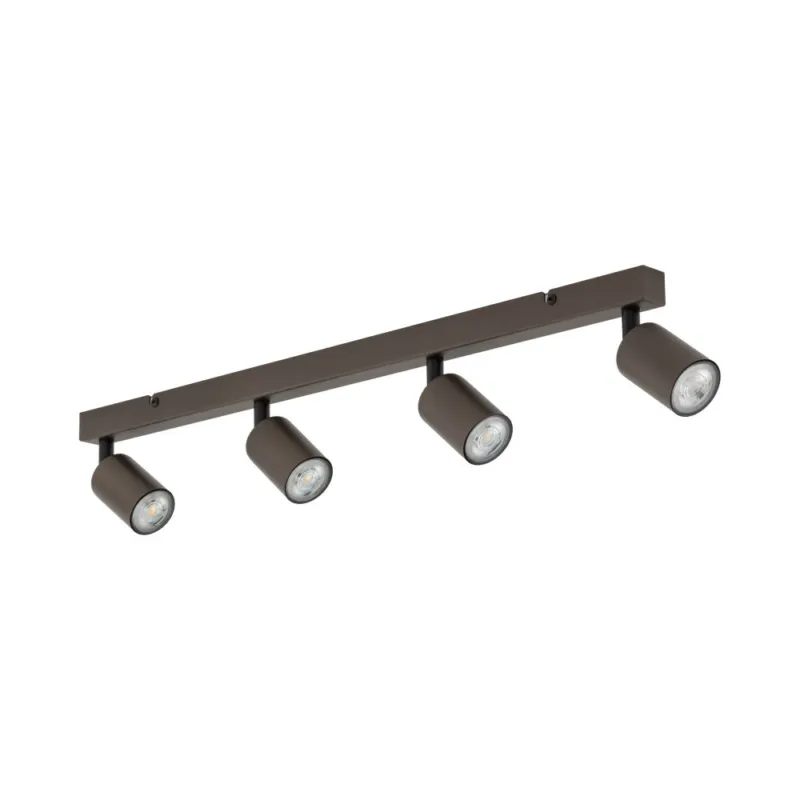 Zniżka Reflektor sufitowy 4 punktowy Top brązowy TK Lighting