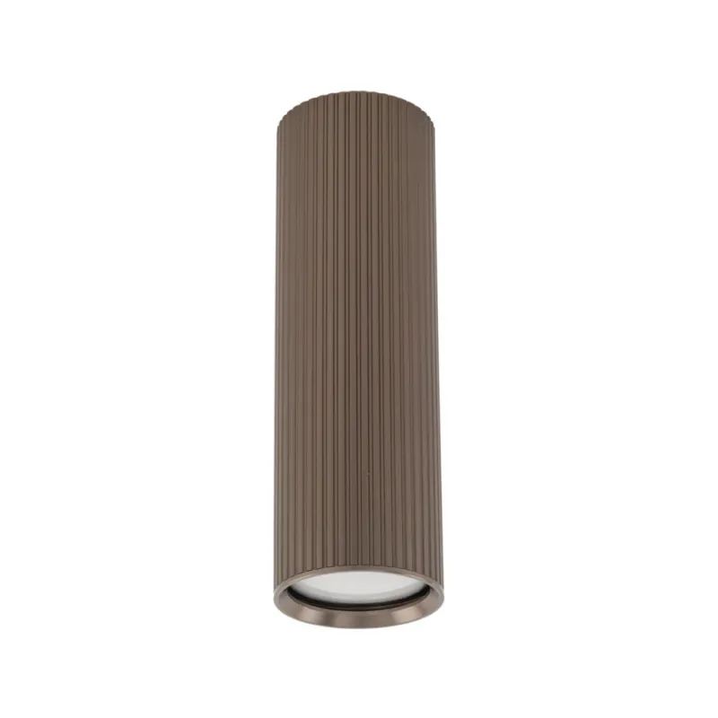 Zamów dziś Lampa spot tuba ryflowana Tune 5,5cm H17cm brązowa TK Lighting