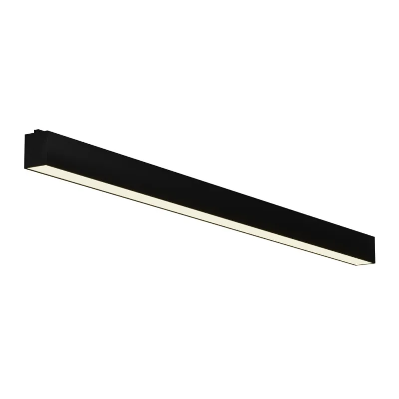 Najlepsza cena Plafon podłużny Astar LED 3000K/3500K/4000K 116cm czarny Yaskr