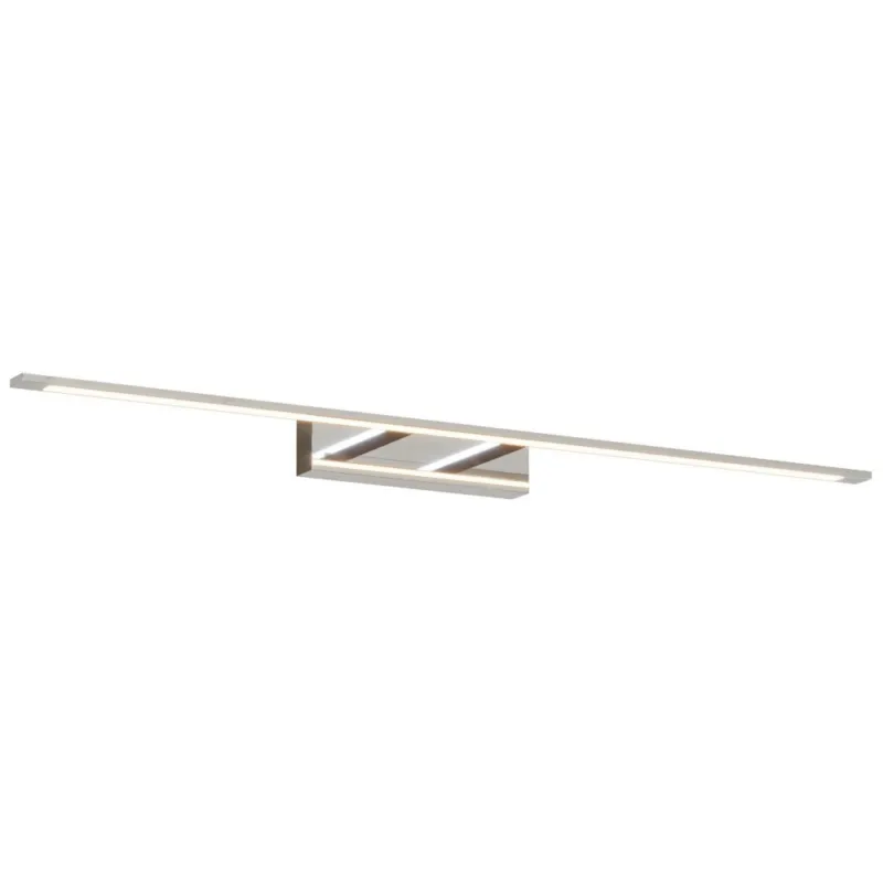 Wyjątkowa oferta Kinkiet łazienkowy nad lustro Elgidia LED 3500K 96cm chrom Yaskr