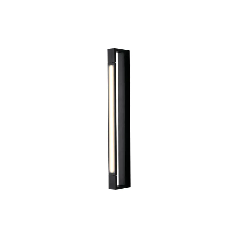 Rabat Kinkiet podłużny do łazienki regulowany Flexia LED 60cm czarny mat Yaskr