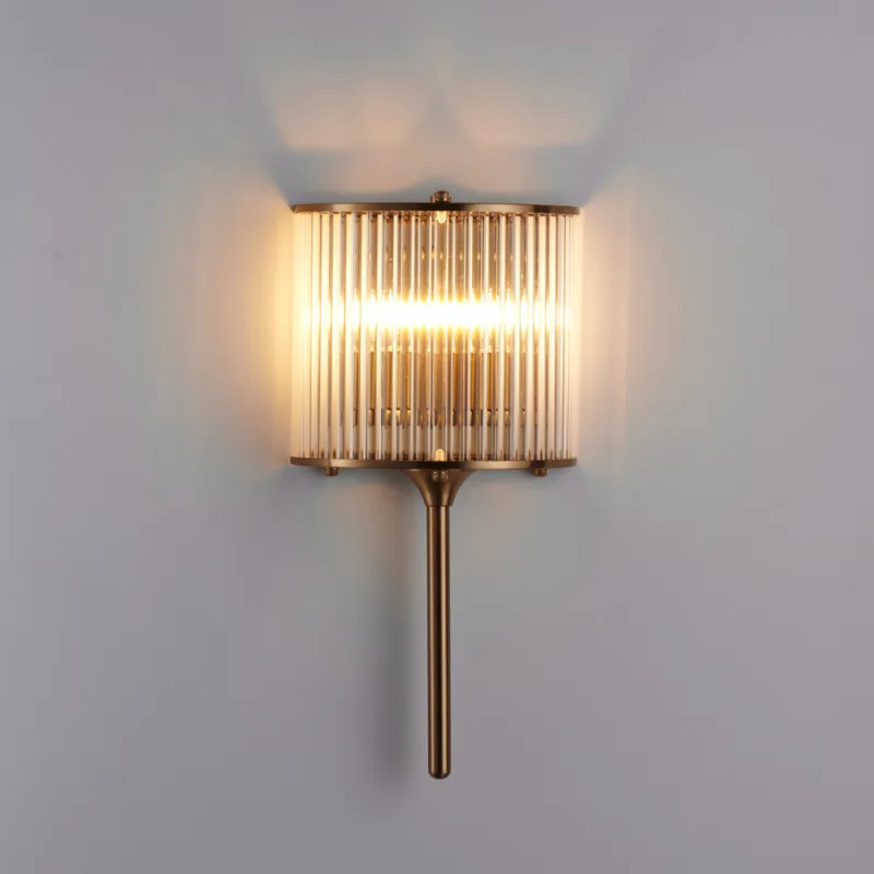 Darmowy zwrot Kinkiet hampton dekoracyjny Sergio 40cm złoty Step Into Design