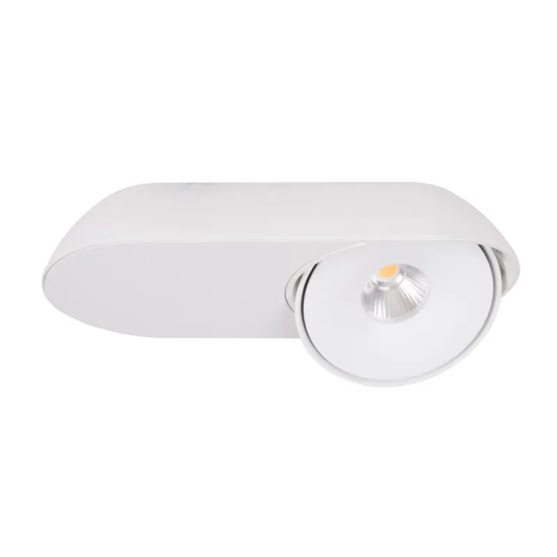 Reflektor sufitowy pojedynczy Vector LED 3000K 10W biały MaxLight Wysoka jakość