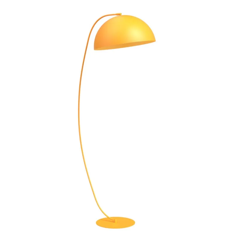 Do wyczerpania zapasów Lampa podłogowa łukowa Arcos 60cm H150cm pomarańczowa Emibig