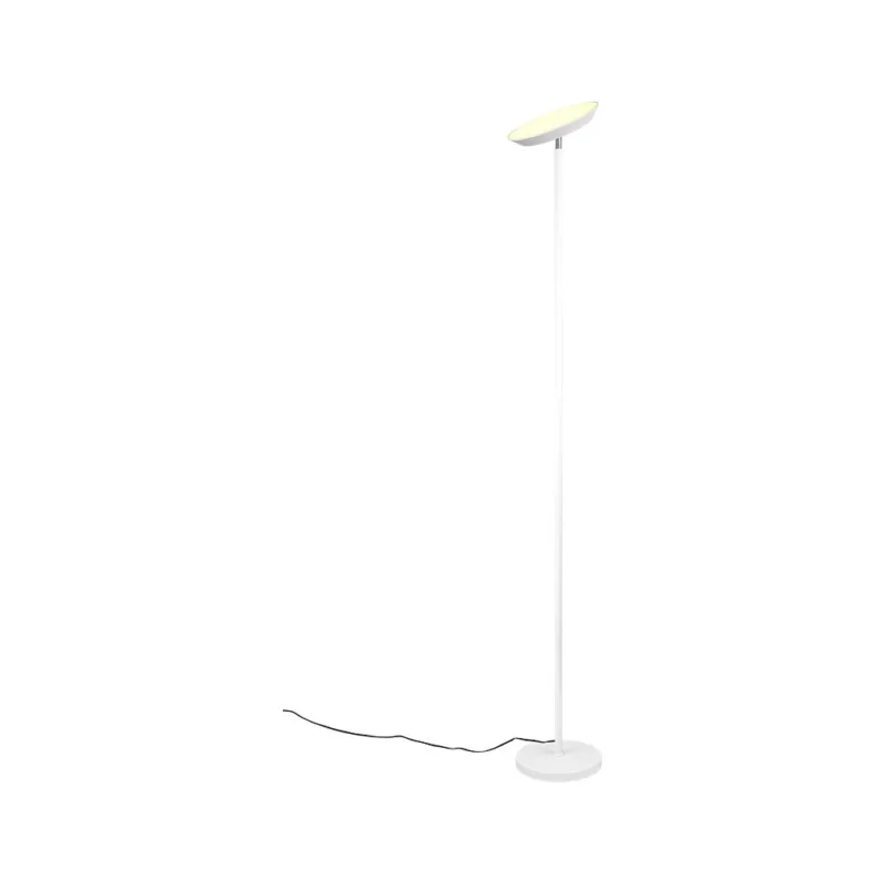Lampa podłogowa z regulacją Specter LED 178cm biała Reality Rabat