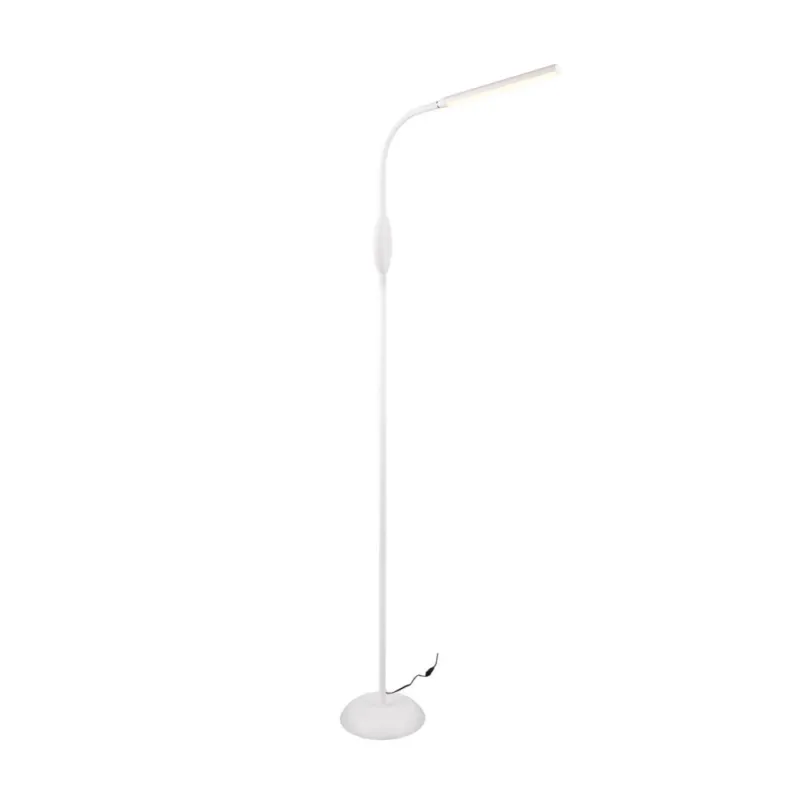 Lampa podłogowa ze ściemniaczem Toro LED 145cm biała Reality Szybka wysyłka