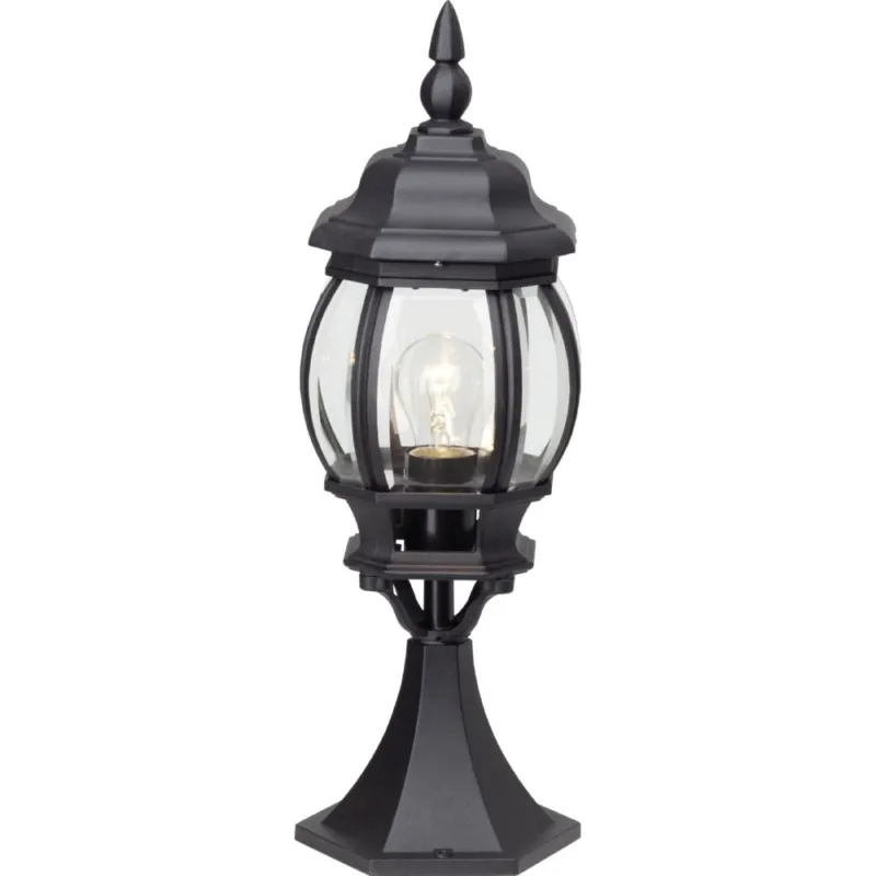 Darmowy zwrot Lampa zewnętrzna stojąca retro Istria Czarna Brilliant