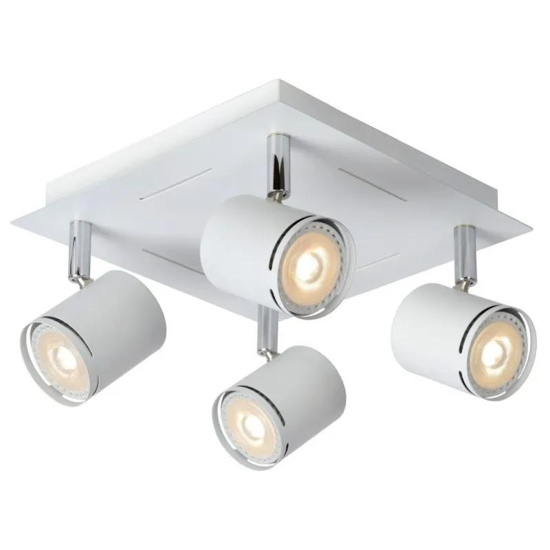Reflektor sufitowy nowoczesny Rilou IV Led Biały Lucide Promocja