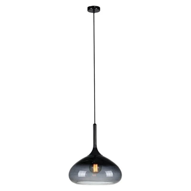 Zamów dziś Lampa wisząca szklana Cooper 40 Czarna/Czarna Markslojd