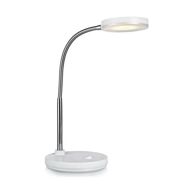 Ograniczona ilość Lampa biurkowa regulowana Flex LED Biała Markslojd