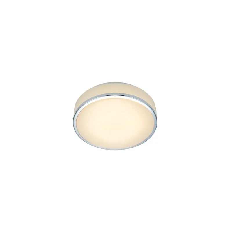 Cena promocyjna Plafon okrągły Global 28 Led Chrom/Biały Markslojd