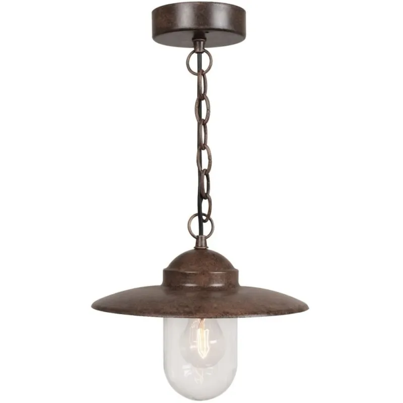 Ekspresowa dostawa Lampa ogrodowa wisząca Luxembourg Sensor Rdzawa Nordlux