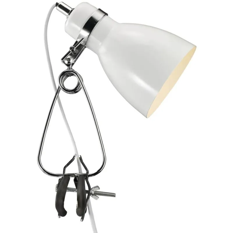 Lampka Klips Cyclone Biała Nordlux Hit cenowy