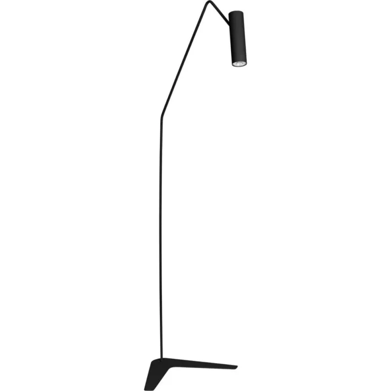 Wysoka jakość Lampa podłogowa tuba minimalistyczna Eye Super Czarna Nowodvorski