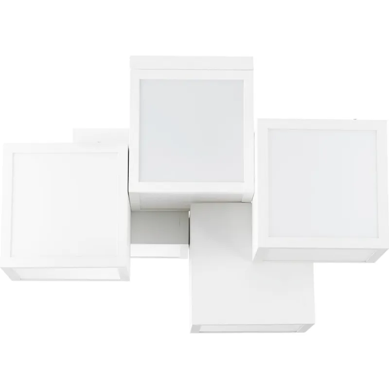 Plafon nowoczesny Cubix LED IV biały Brilliant Super okazja