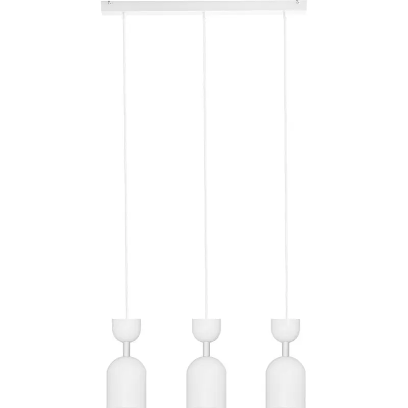 Lampa wisząca potrójna na listwie Supuru III biała Ummo Bezpieczne zakupy