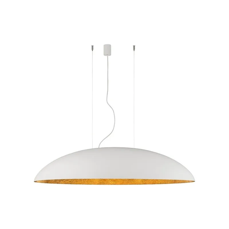 Lampa wisząca owalna Canoe 117cm biały/złoty Nowodvorski Bestseller