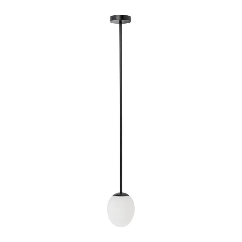 Zamów teraz Lampa sufitowa szklana kula łazienkowa Ice Egg biały/czarny Nowodvorski
