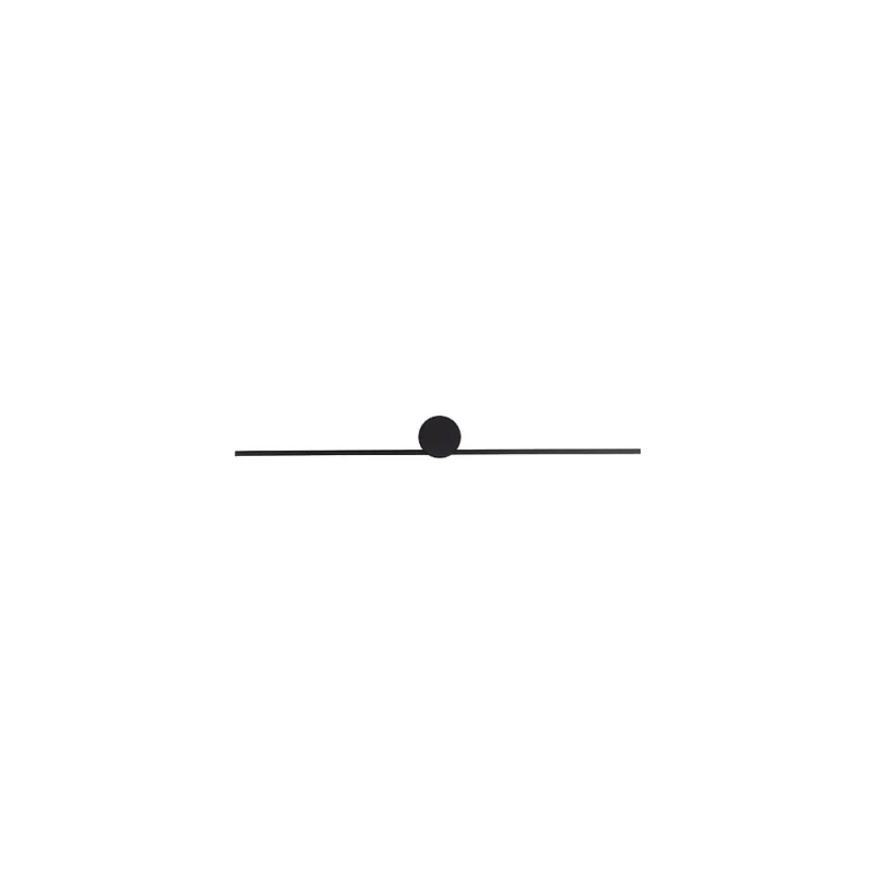 Ostatnie sztuki Kinkiet łazienkowy minimalistyczny Pin LED 61cm czarny Nowodvorski