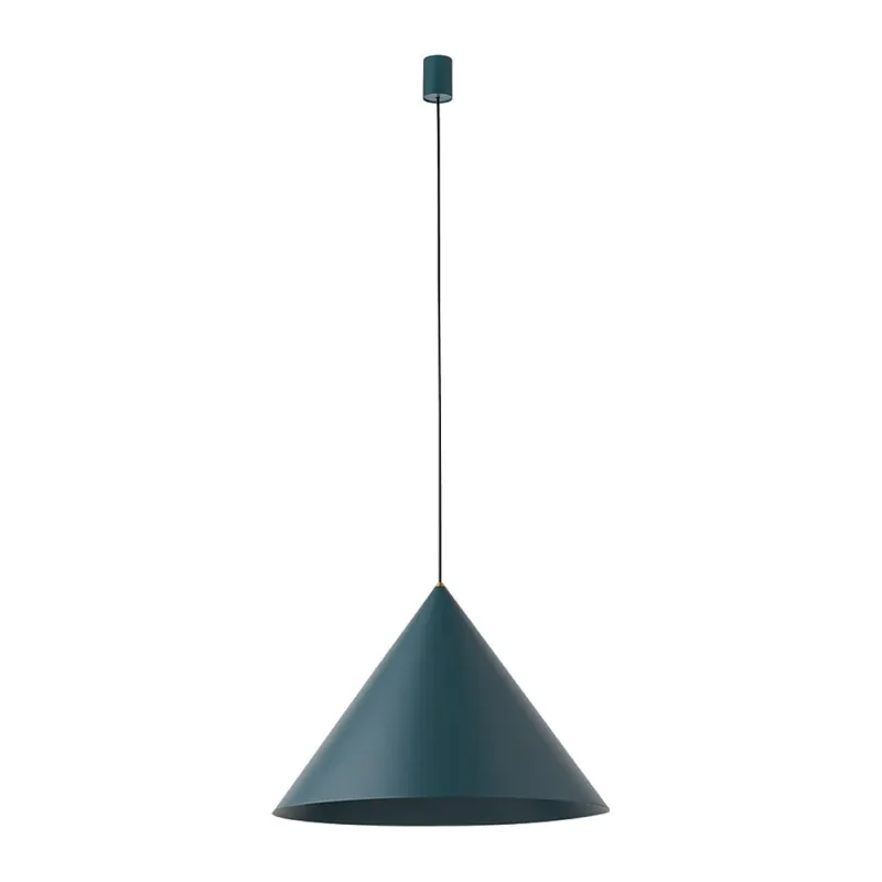 Zamów dziś Lampa wisząca stożek Zenith 50cm zielona Nowodvorski