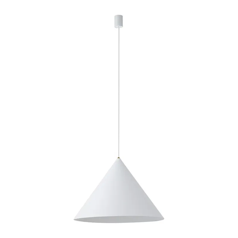 Wysoka jakość Lampa wisząca stożek Zenith 50cm biała Nowodvorski