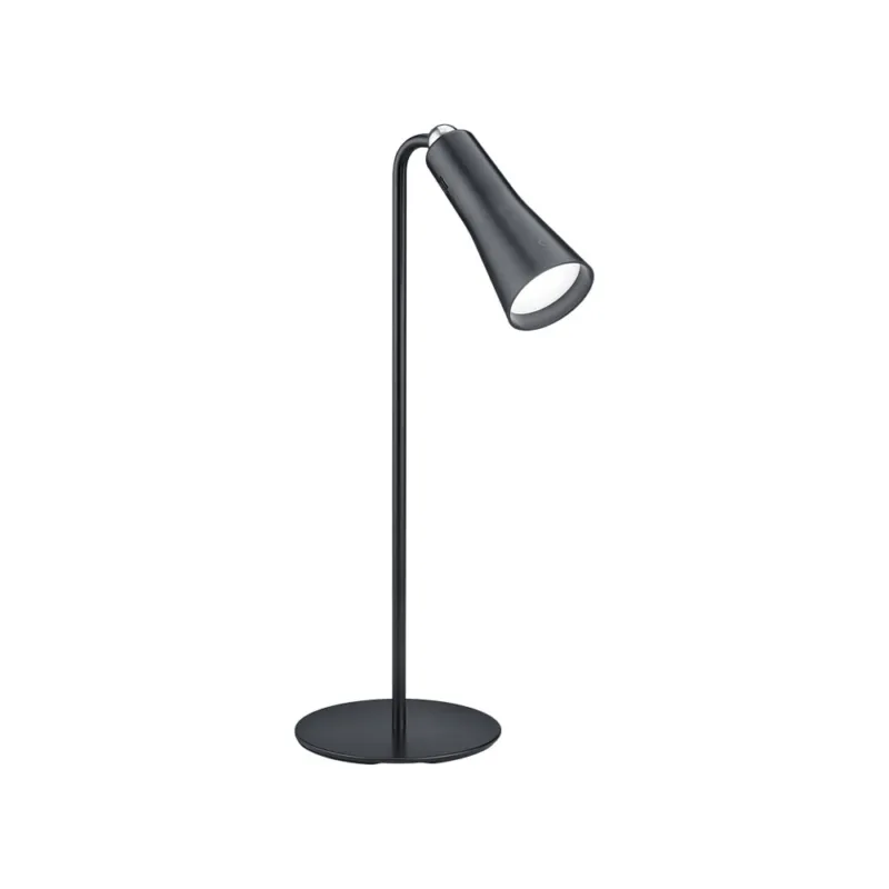 Lampa biurkowa minimalistyczna Maxi LED czarny mat Reality Obniżka ceny