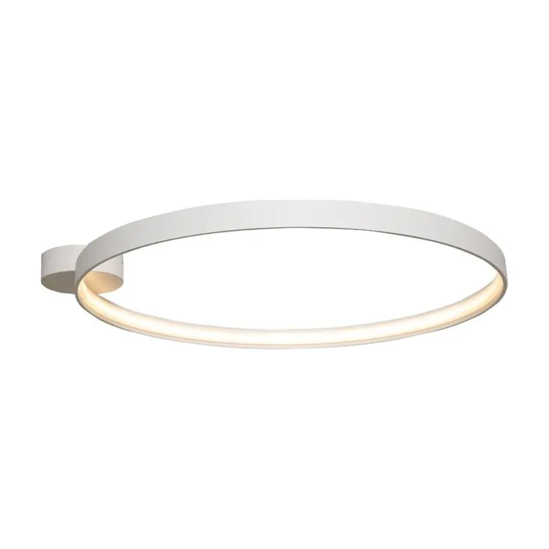 Okazja Plafon nowoczesny Circle LED 55cm biały mat Zumaline