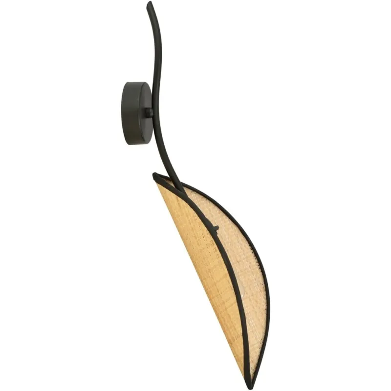 Bezpieczne zakupy Kinkiet designerski Lotus rattanowy Emibig