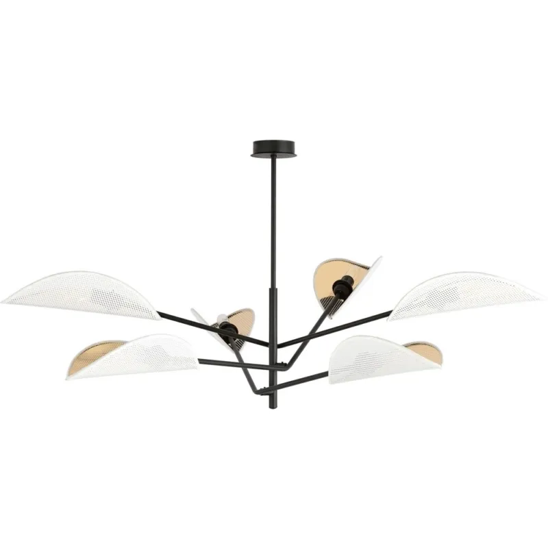 Szybka wysyłka Lampa sufitowa designerska Vene VI biało-złota Emibig