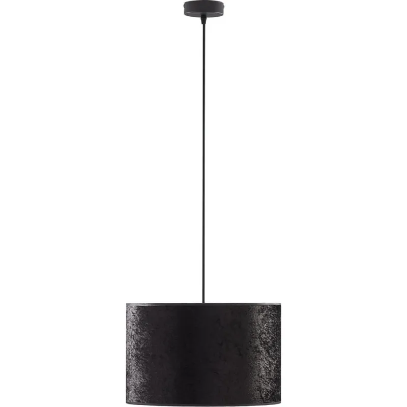Lampa wisząca z abażurem Tercino 50cm czarna TK Lighting Obniżka ceny