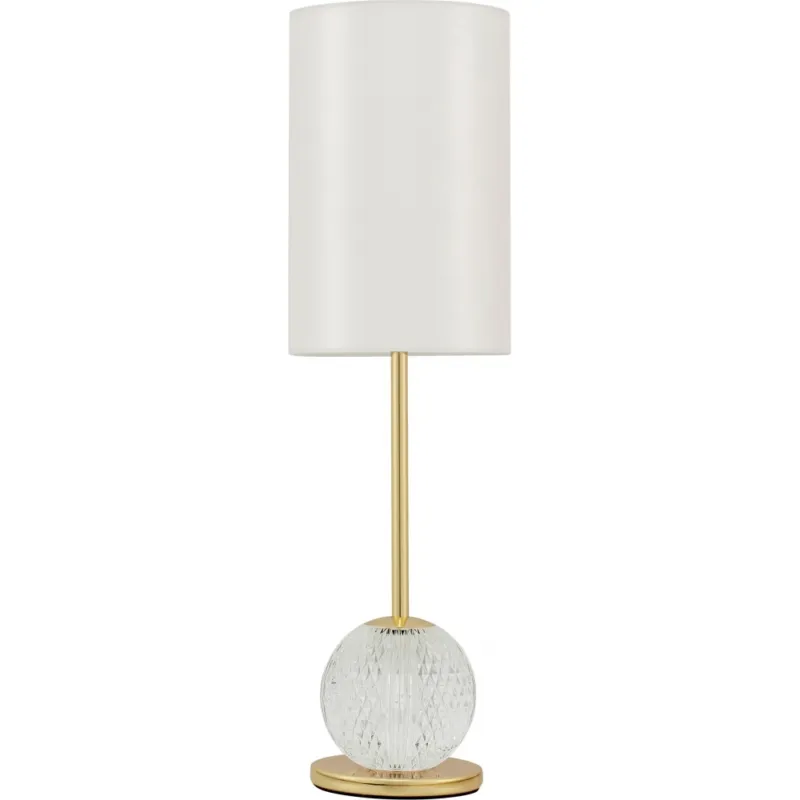 Lampka nocna glamour Jewels LED przezroczysty/złoty Obniżka ceny